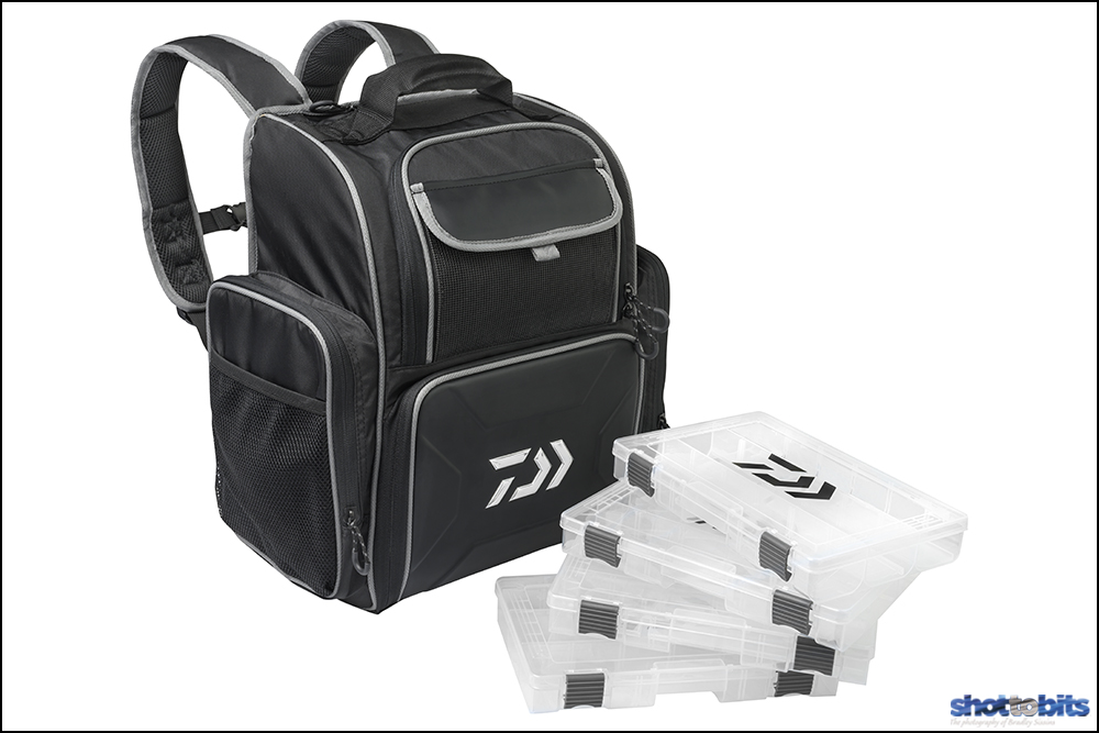 DAIWA TACKLE BACKPACK & TACKLE TRAYS