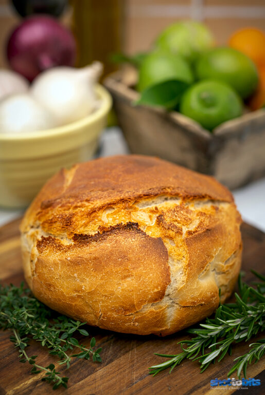 HOME BAKED ROSEMARY AND LEMON THYME SOURDOUGH