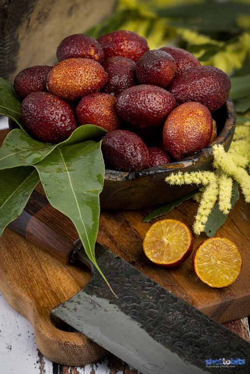 AN AUSSIE TWIST ON CITRUS, RED CENTRE LIMES