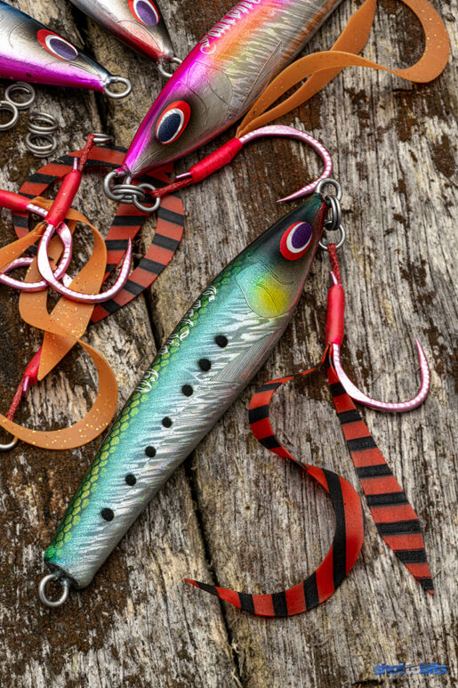 SEASON HOOKS NECKTIE CURL X SEAFALCON CAST JIG